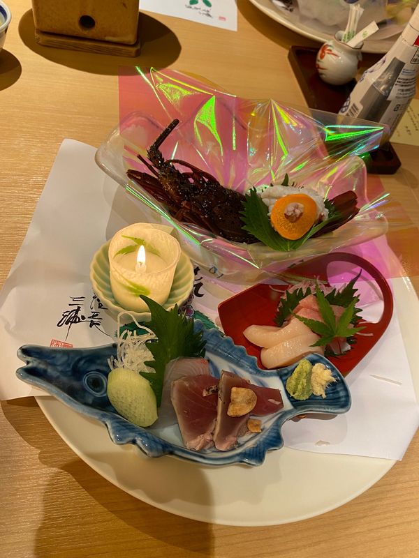 日本・千葉県「房総一泊二日銚子方面2022」の写真：かんぽの宿九十九里の夕飯✨
伊勢海老
和...
