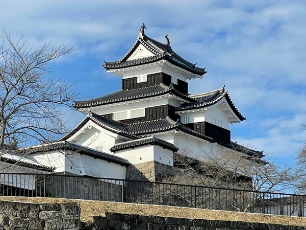 日本・福島県「福島100名城」の写真：白河城址と二本松城
郡山グリーンカレーと...