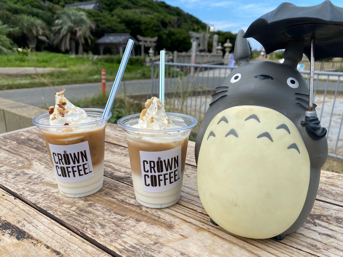 芥屋の大門のところにコーヒー屋さんが！
いちいちオシャレ！