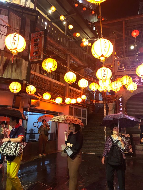 台湾・台湾「ゆず台湾ライブ」の写真：夜市が楽しい♬
美味しい♪