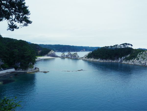 日本・岩手県「岩手旅行」の写真：浄土ヶ浜と道の駅 みやこ