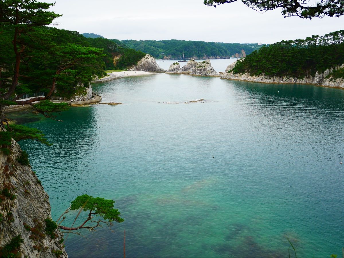浄土ヶ浜と道の駅 みやこ