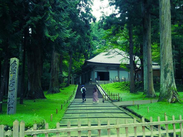 日本・岩手県「岩手旅行」の写真：中尊寺