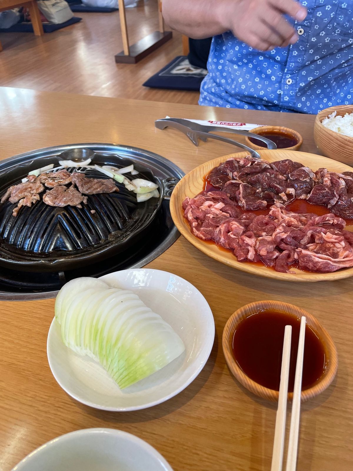 ☀️丹頂の里→釧路市場→帯広　昼食→摩周湖→サロマ湖
今日もいい天気。釧路...
