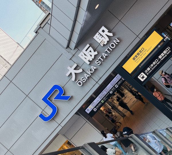 日本・大阪「京都、大阪旅行」の写真：京都から大阪梅田へ。
ずっと探してたちい...