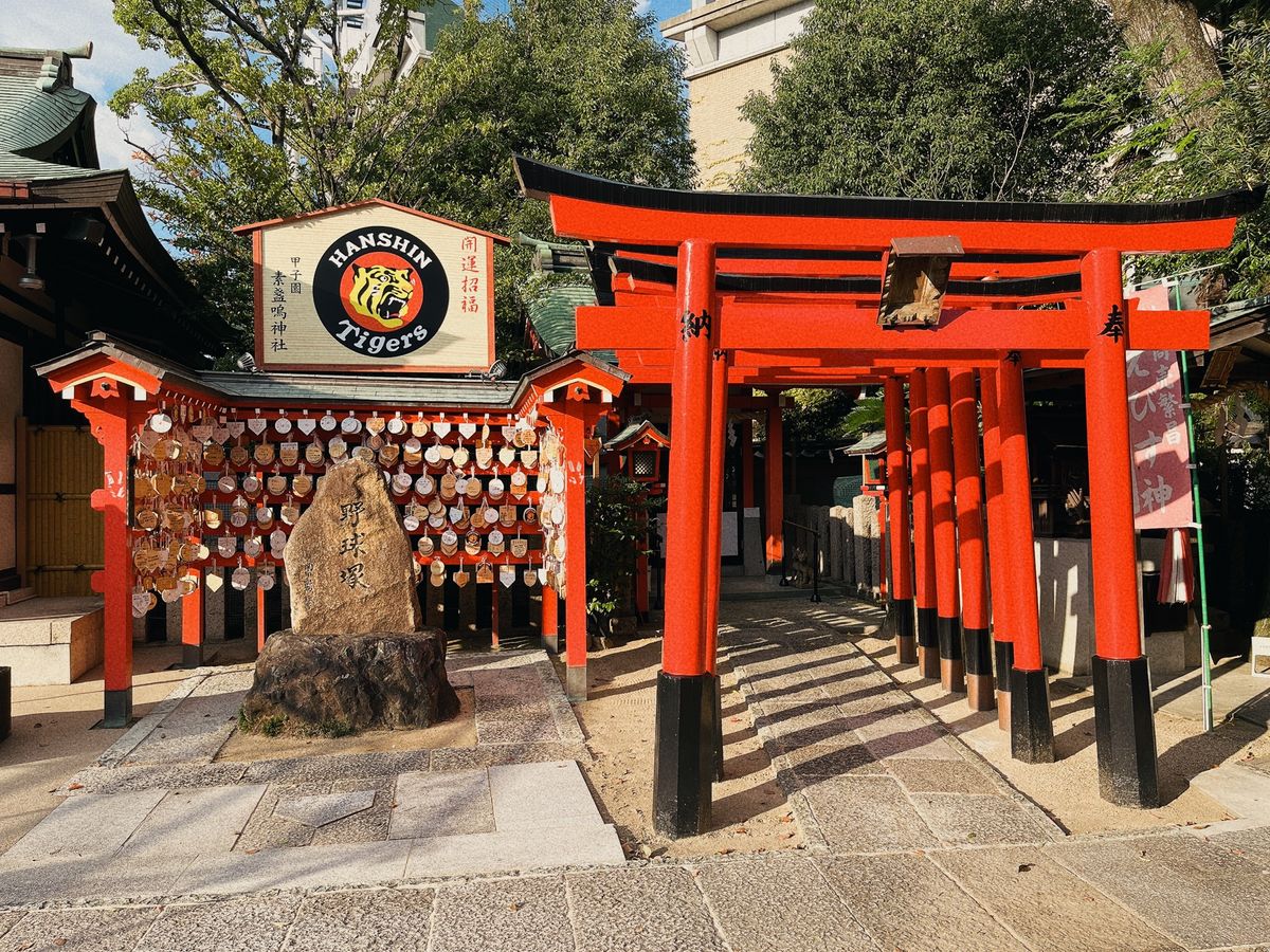 甲子園球場にて野球観戦⚾️
タイガース仕様の御朱印もゲットしました！