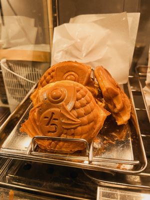 錦通りだったかな？
あんバターたい焼き見つけて食べた！
美味しかった😋