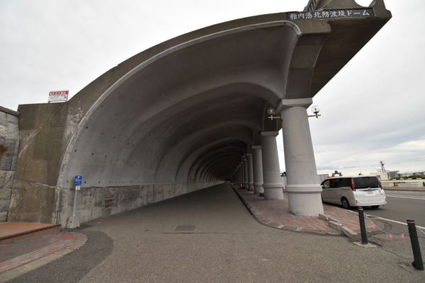 日本・北海道「稚内旅！」の写真：稚内港北防波堤ドーム！