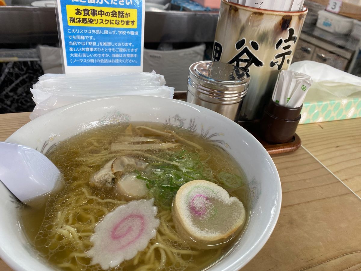 ホタテラーメン！
ホタテカレー！
間宮堂さんでいただきました！