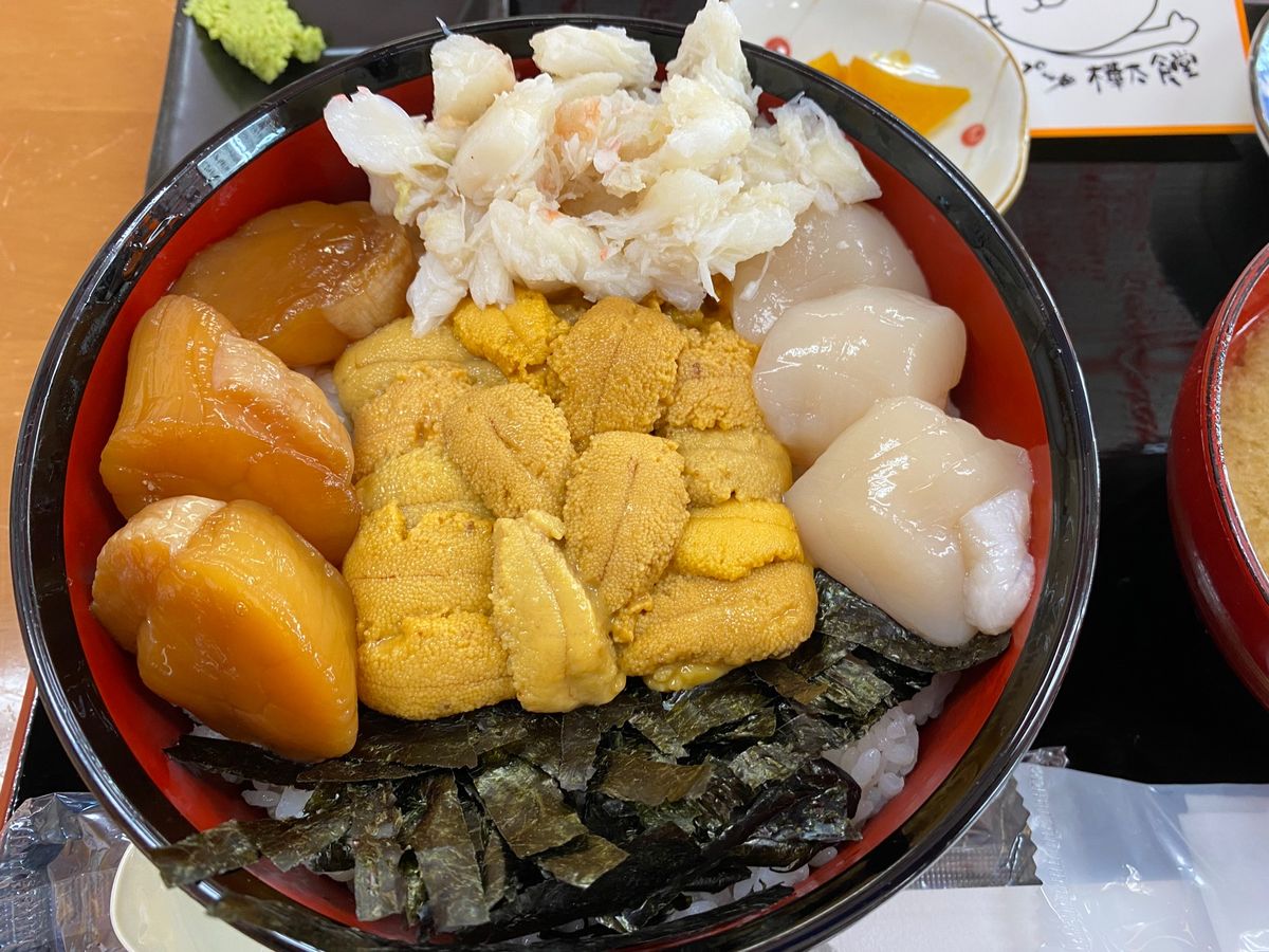 稚内2回目の海鮮丼は樺太食堂さんでいただきました！