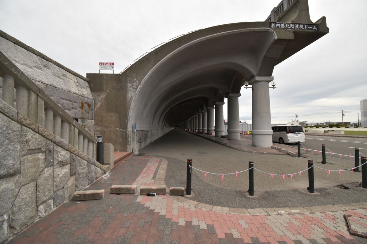 稚内港北防波堤ドーム！