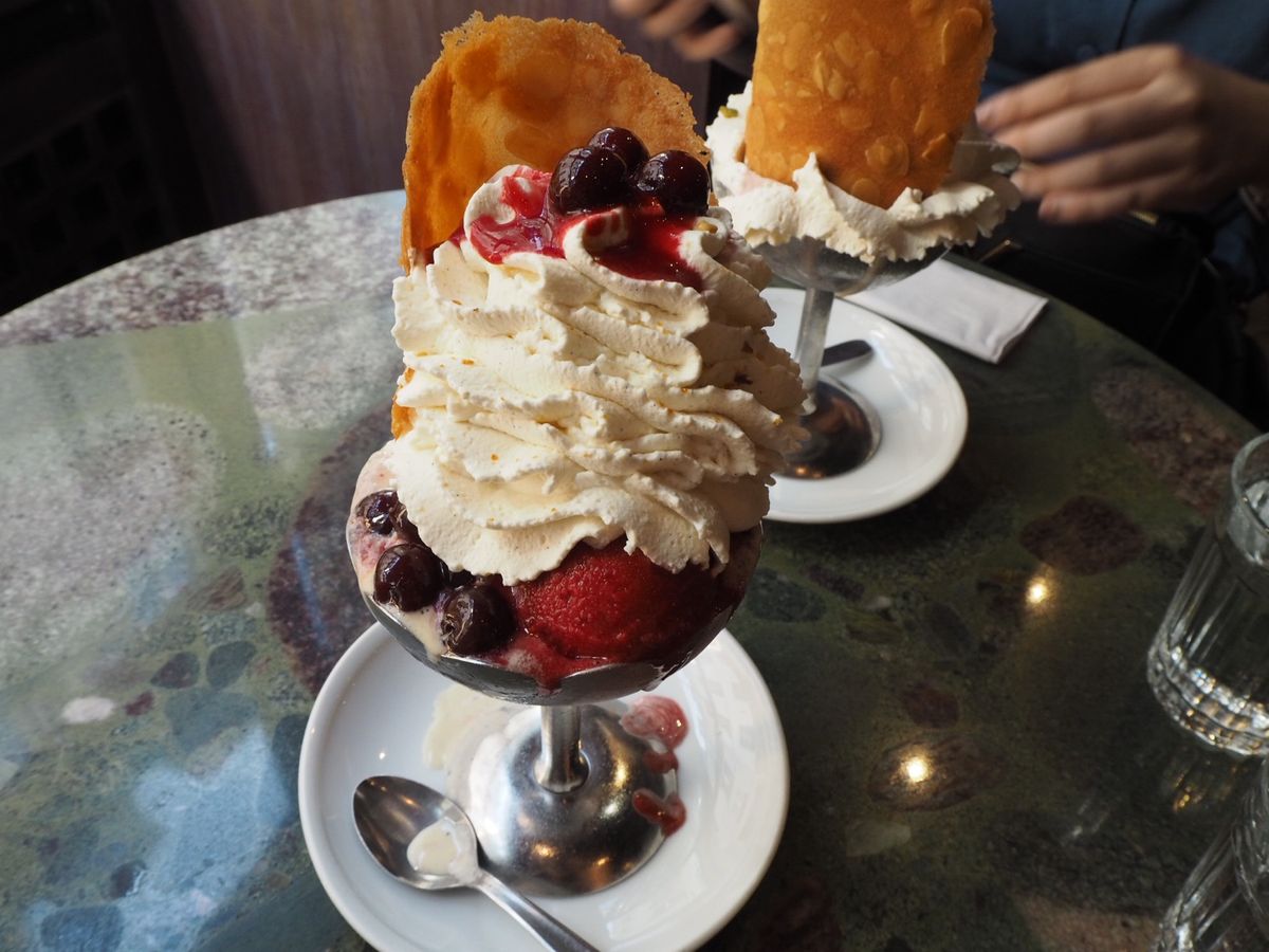 アイスクリーム屋さん🍨「ベルティヨン」
非常に甘かった記憶。笑