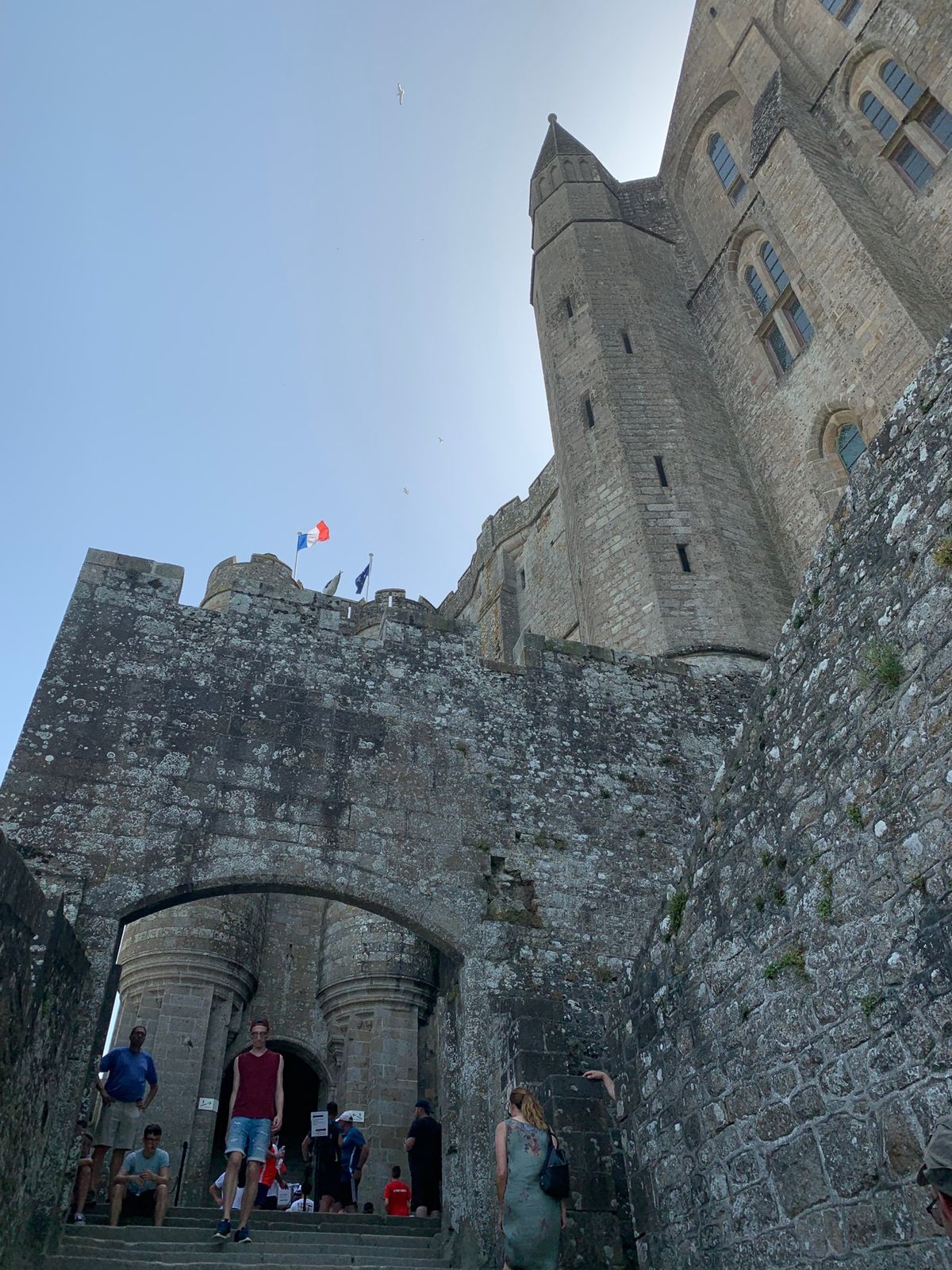 灼熱の「モンサンミッシェル🇫🇷」
天気良すぎて…記録的猛暑日でした☀️