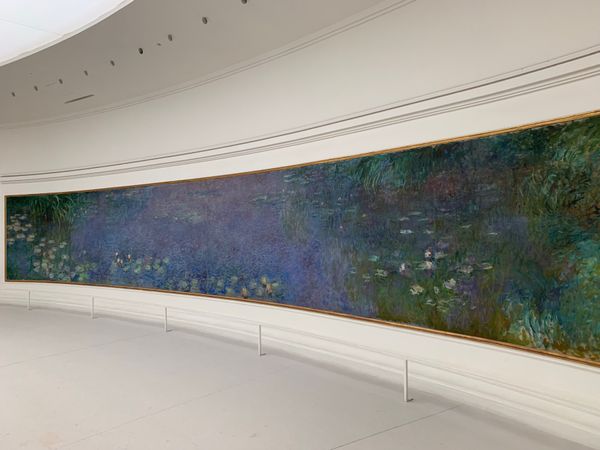 フランス・パリ「Paris」の写真：「オランジュリー美術館」
無心でずっと眺...