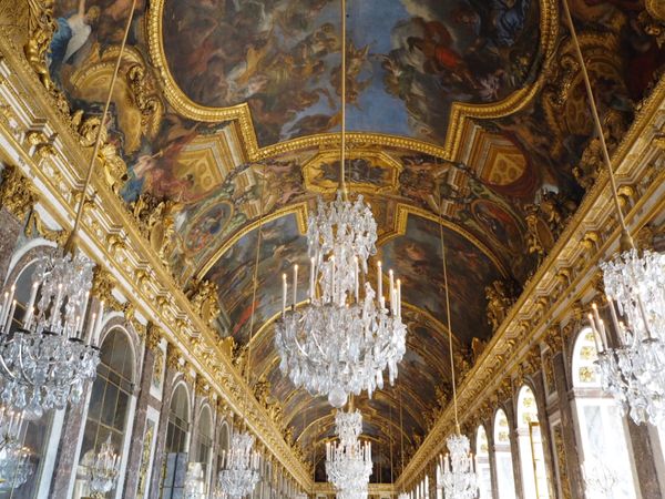 フランス・パリ「Paris」の写真：「ベルサイユ宮殿」
まさに豪華絢爛