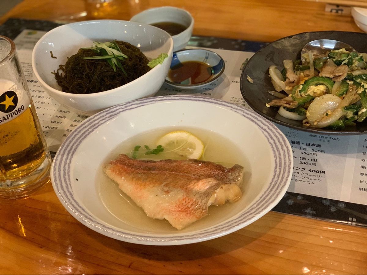 「居酒屋ひょうきん」
何を食べても美味しくて、マリンスポーツ後の身体に染み...