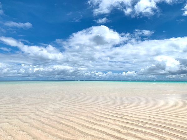 日本・与論島「与論島」の写真：「百合ヶ浜」
念願の百合ヶ浜
美しかった...