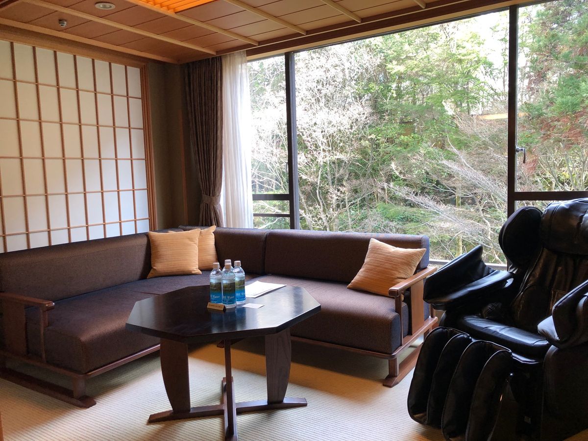 有馬温泉は京都から高速バスで1時間弱。

