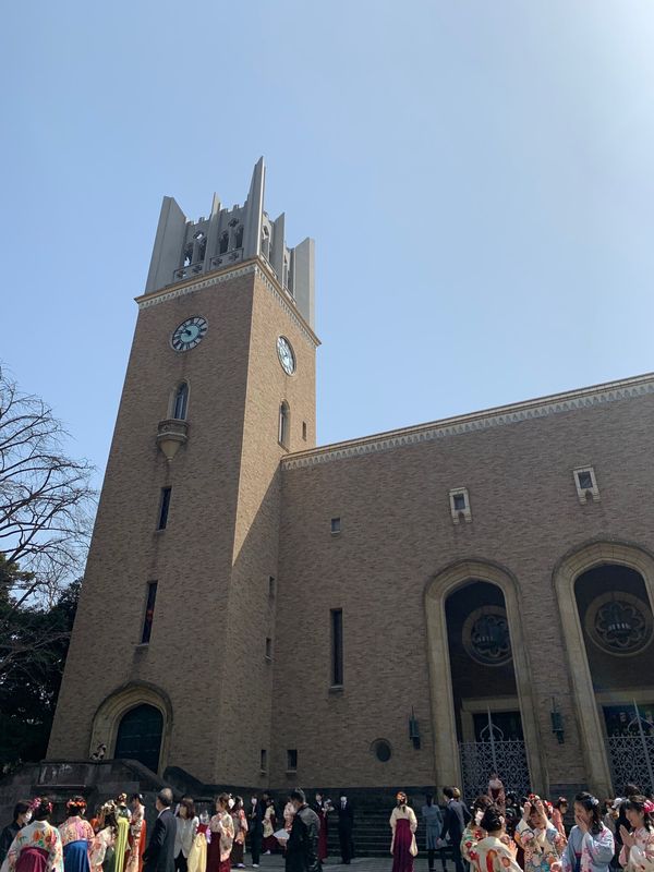 日本・早稲田大学「早稲田大学卒業式」の写真