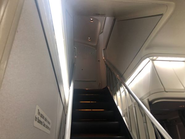 オーストラリア連邦・シドニー「カンタスのジャンボでシドニー遠征」の写真：シドニー空港到着後に、コックピットを見学...