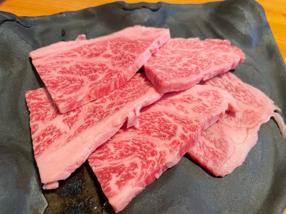 一升びんで松坂牛