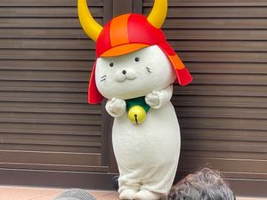 ひこにゃんと彦根グルメ