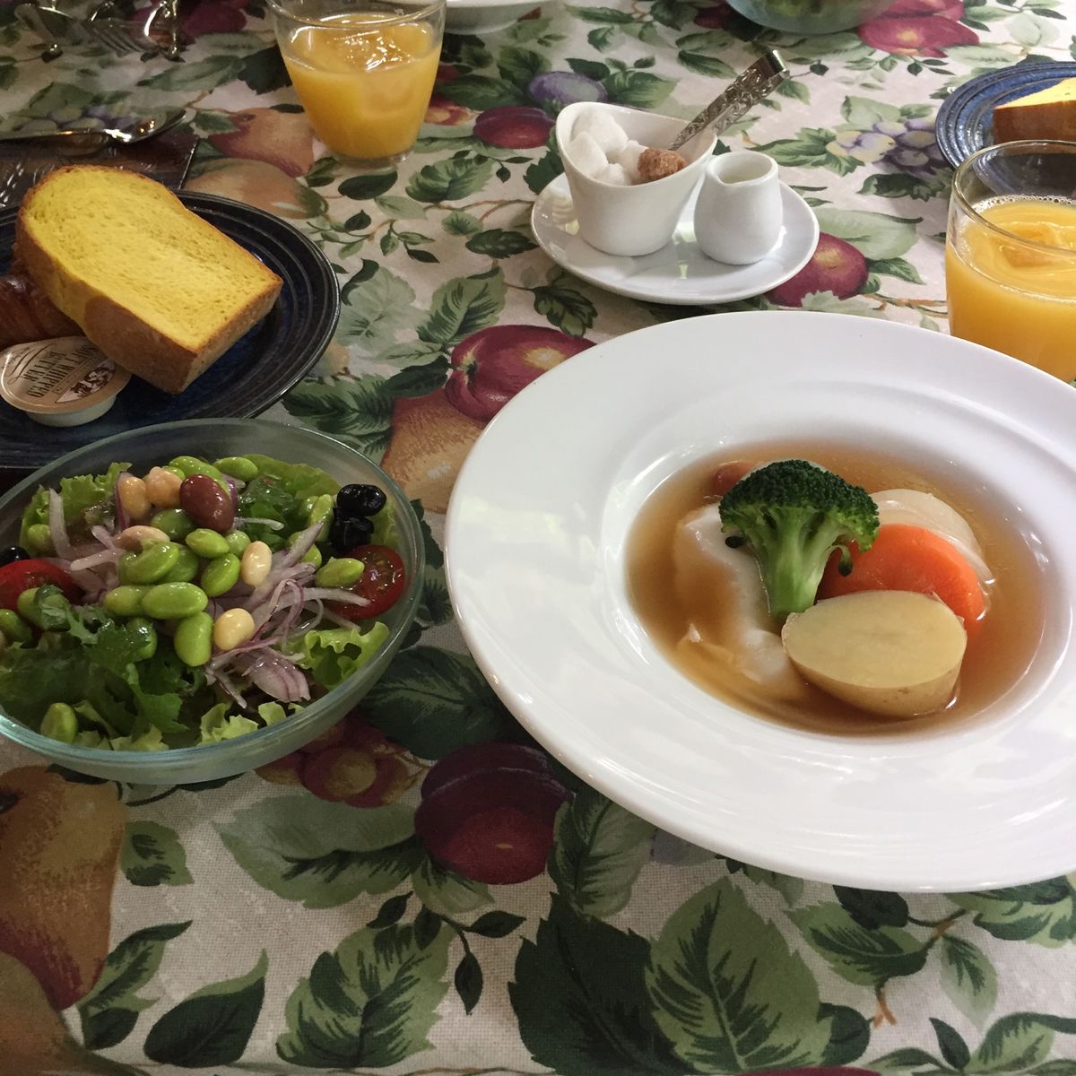 お料理が美味しいと評判のオーベルジュ。
もう少し早く着いてゆっくりしたかっ...