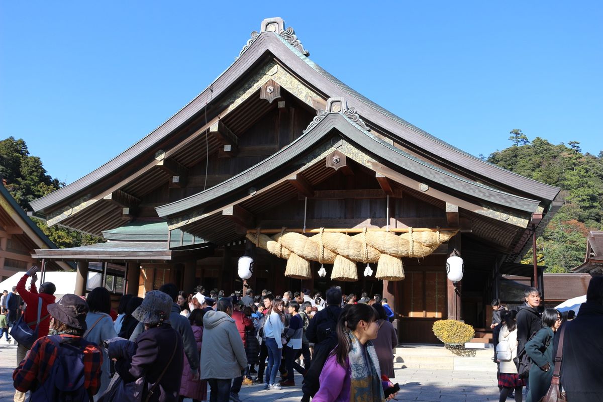 出雲大社
松江城