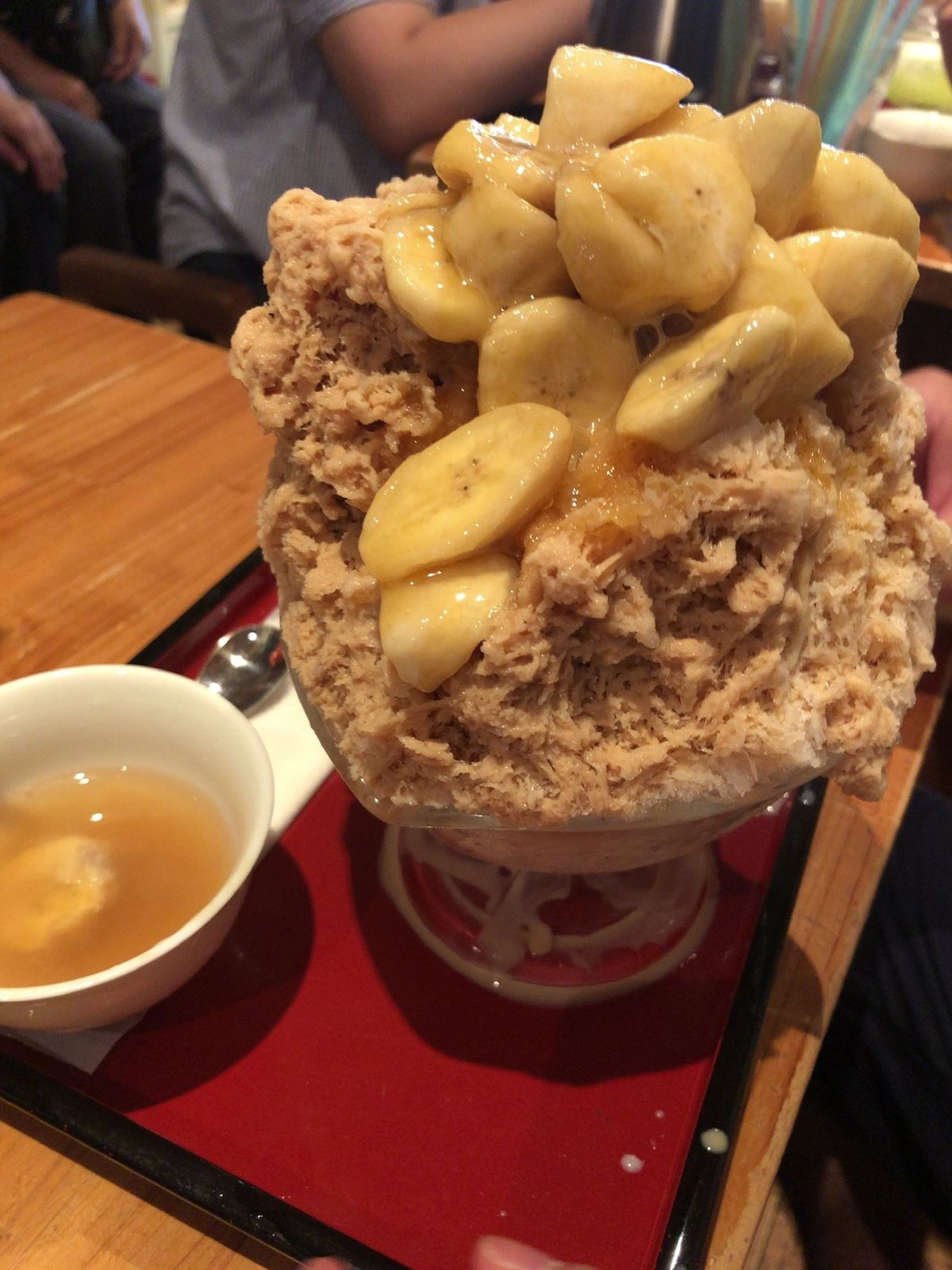 谷中のひみつどうでかき氷。