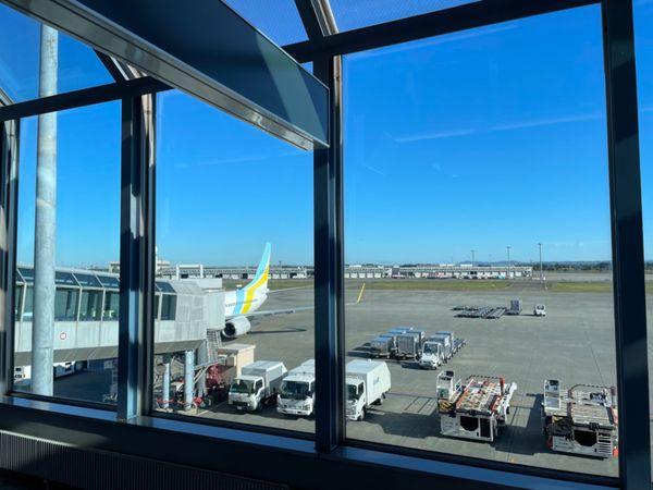 日本・北海道「弾丸ツアー札幌」の写真：最後に空港でお土産を調達。ルタオのお菓子...