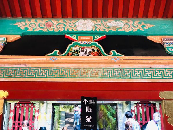 日本・日光「日光」の写真：眠り猫と家康のお墓