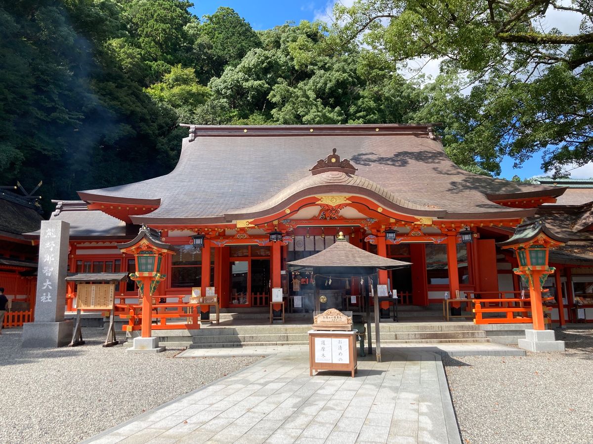 熊野古道:熊野那智大社、大門坂