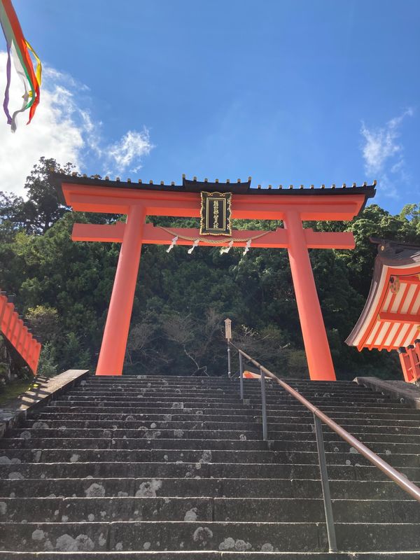 日本・和歌山県「和歌山一人旅」の写真：熊野古道:熊野那智大社、大門坂