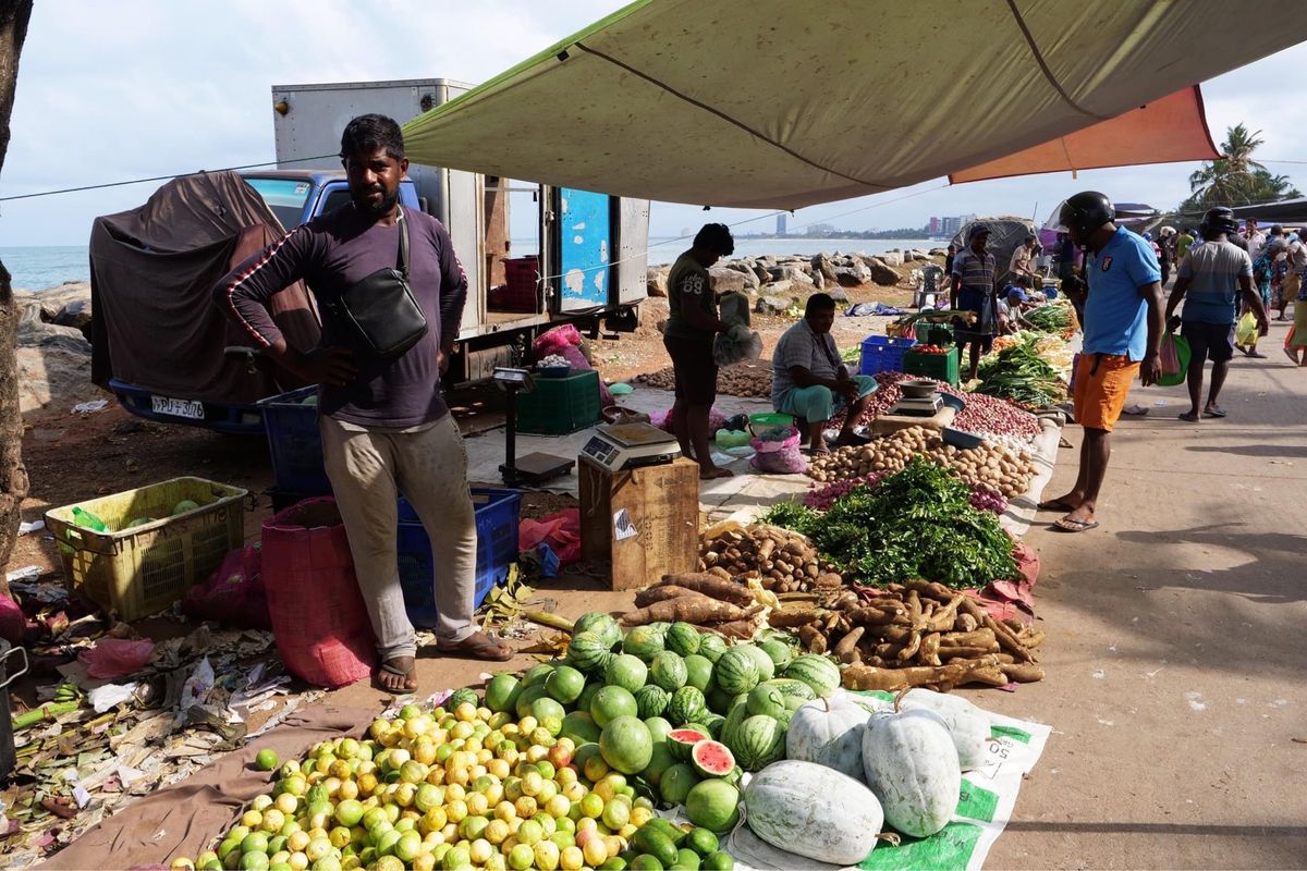 ネゴンボの日曜日朝市