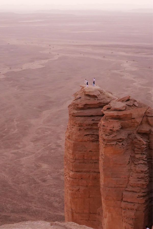 サウジアラビア・Riyadh「弾丸リヤド旅」の写真：夕方になり日が落ちる