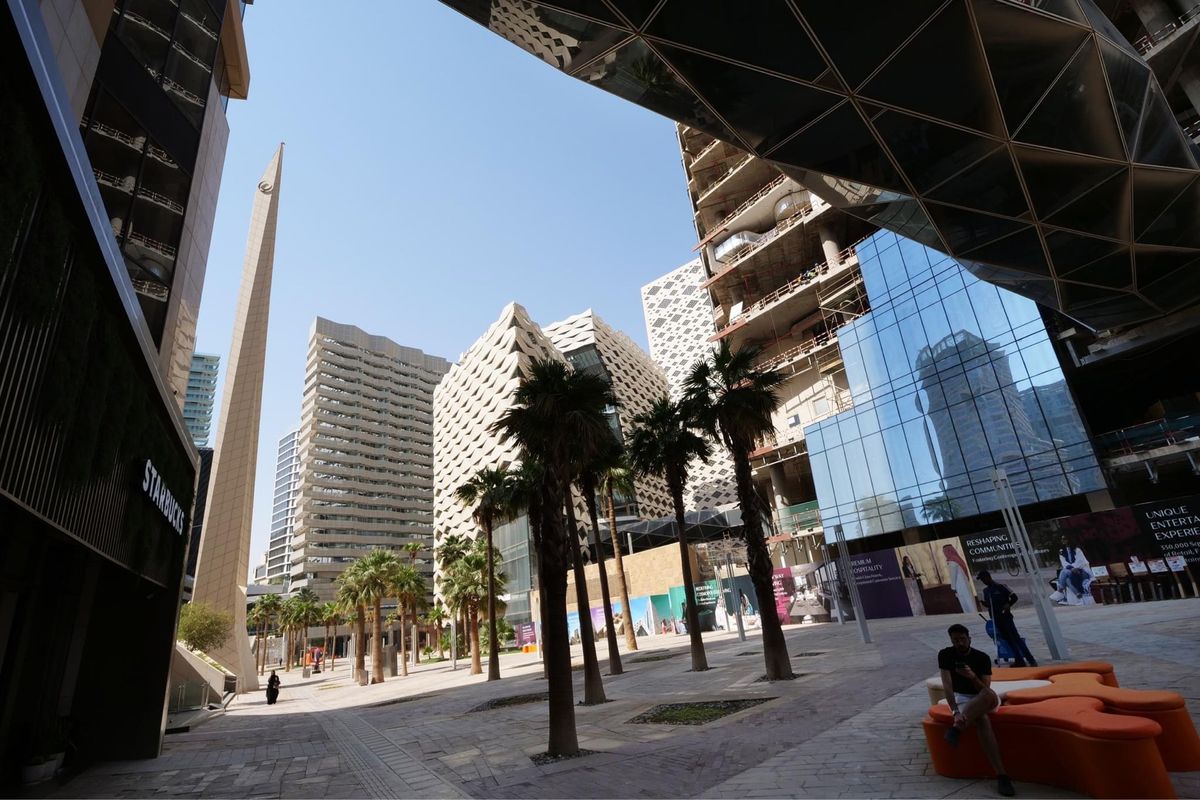 リヤドの新しい金融街