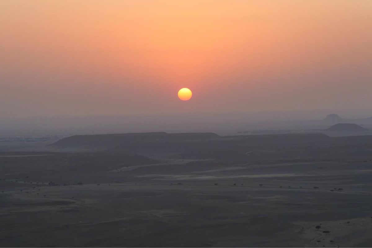 夕焼けがきれい