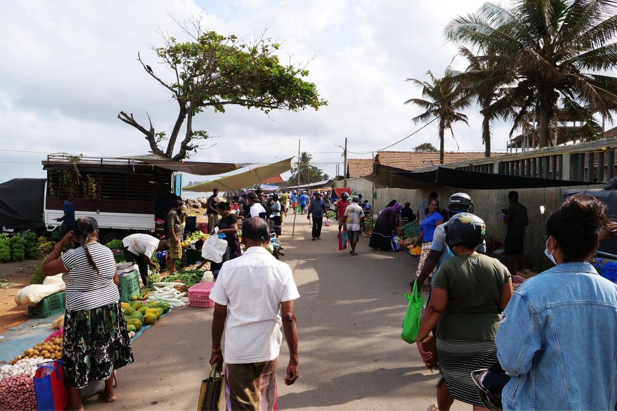 ネゴンボの日曜日朝市