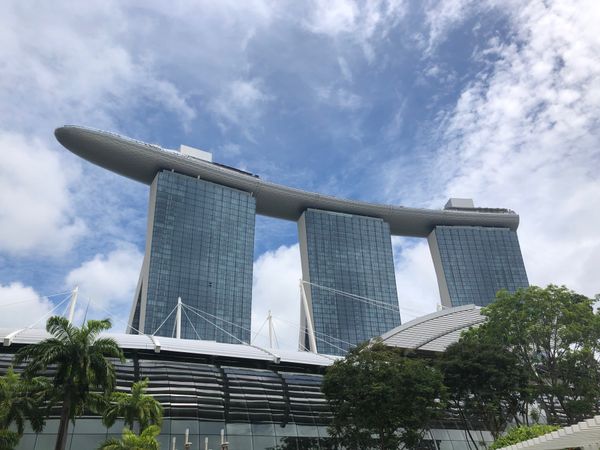 シンガポール・シンガポール「シンガポール」の写真：マリーナベイサンズ