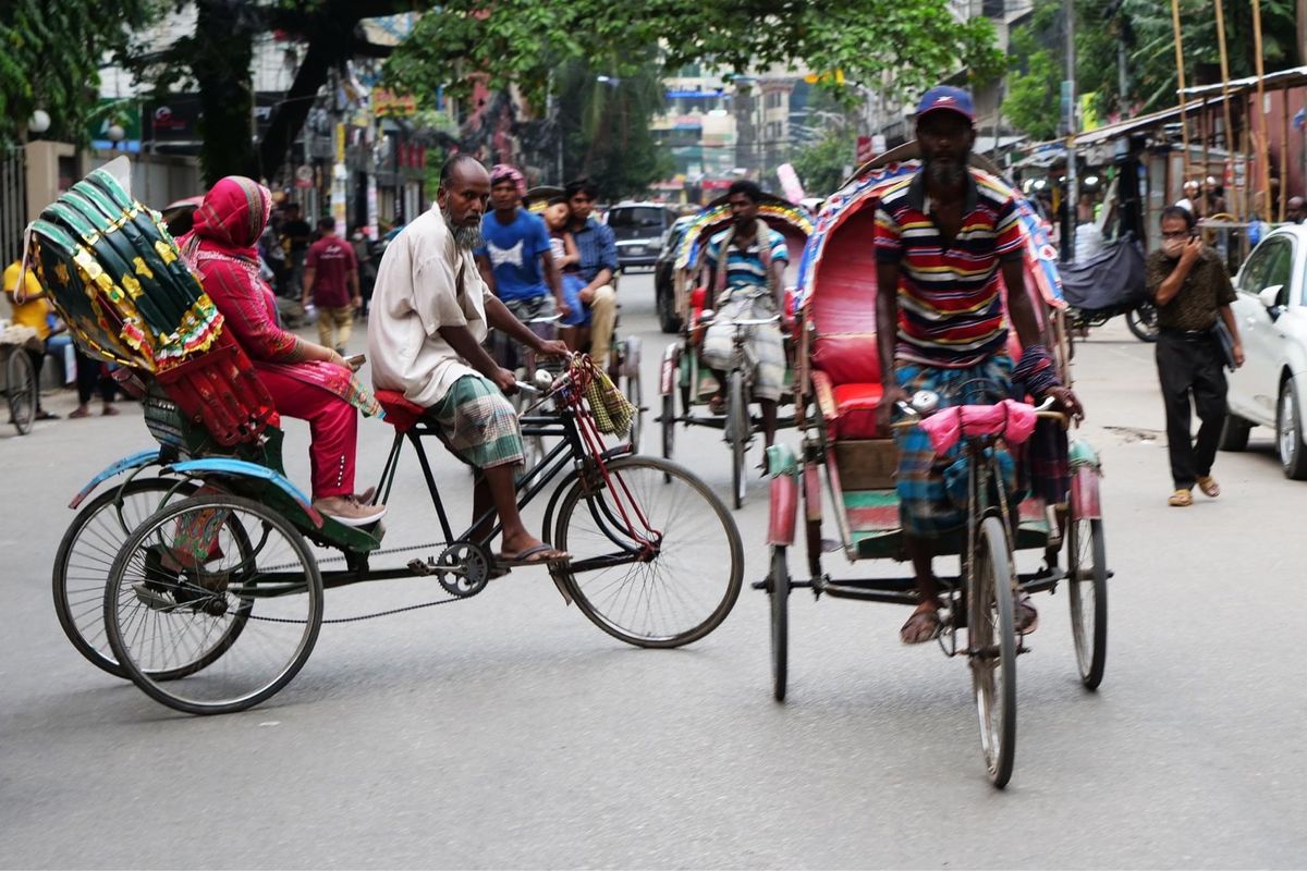 ダッカの街歩き