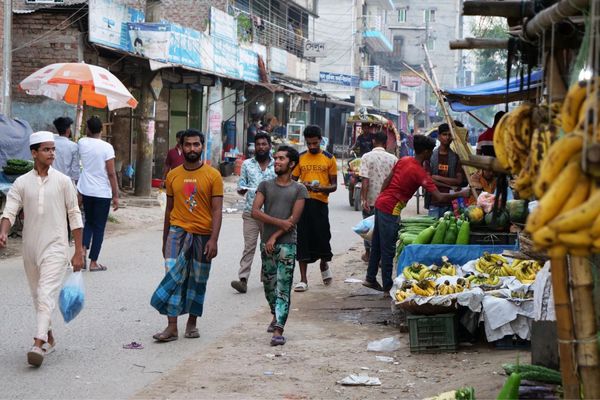 バングラデシュ・Dhaka「バングラデシュ出張2」の写真：ダッカの街歩き