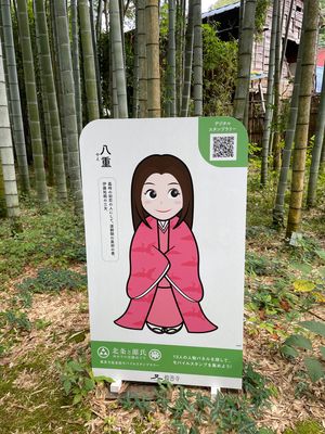 修善寺といえば竹林。
ドラマの登場人物でスタンプラリーができるんだけど、義...