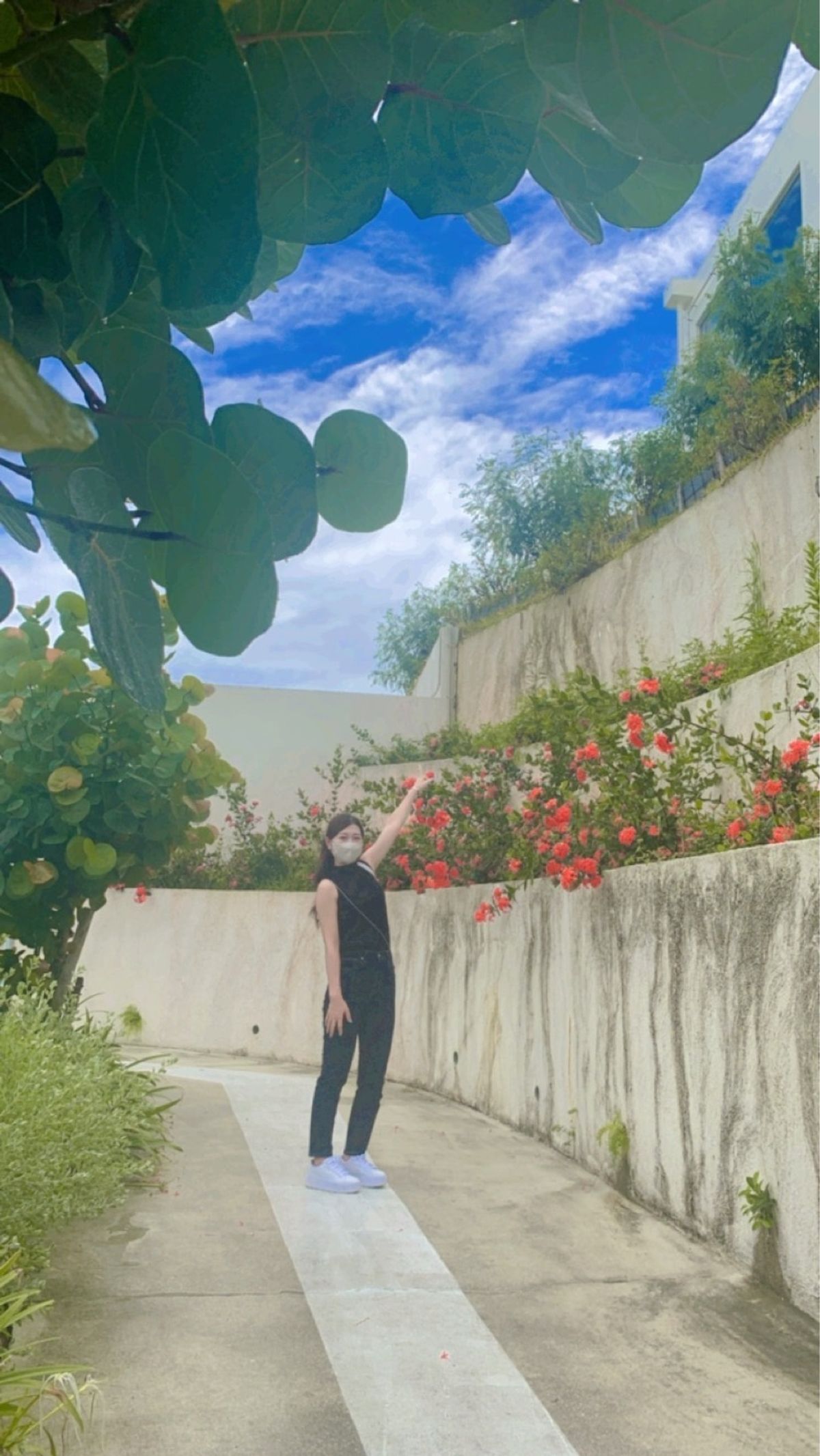 ウミカジテラス。

雨降ってたけど車降りたら止んだ！
台風女と共に旅した最...