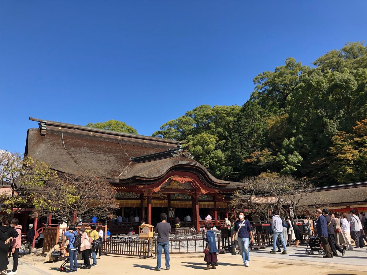 長年の憧れだった太宰府天満宮にお詣り