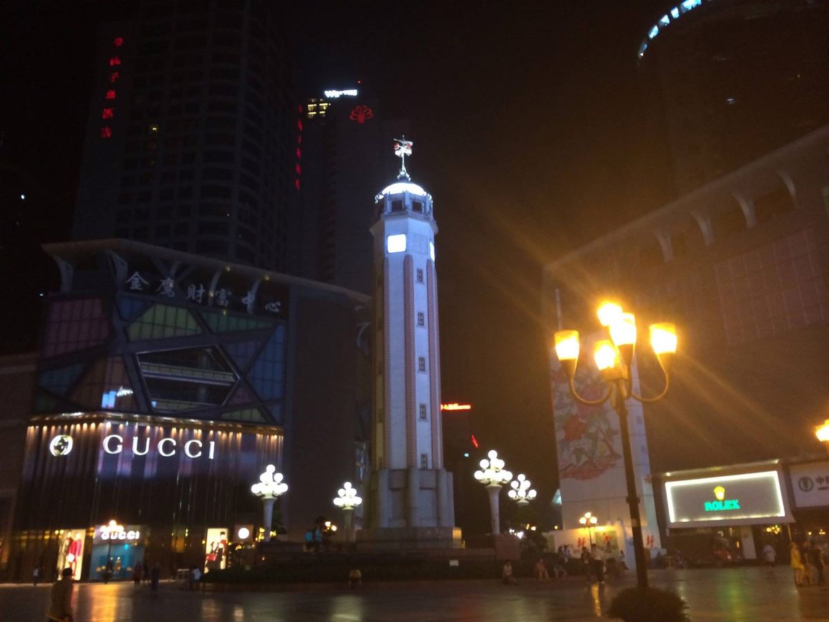 重慶ホテル
列車で成都へ