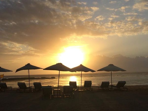 インドネシア・バリ「バリ旅行」の写真：ヌサドゥアビーチ
夕朝昼夜