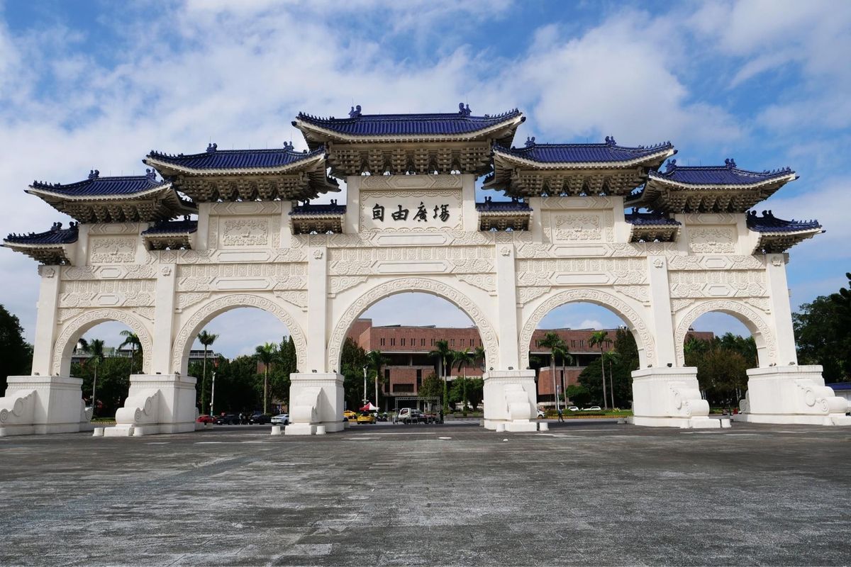 台北の自由広場！