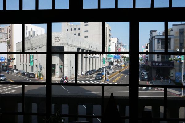 台湾・台北「初の台湾旅行」の写真：美術館横のお店屋さん