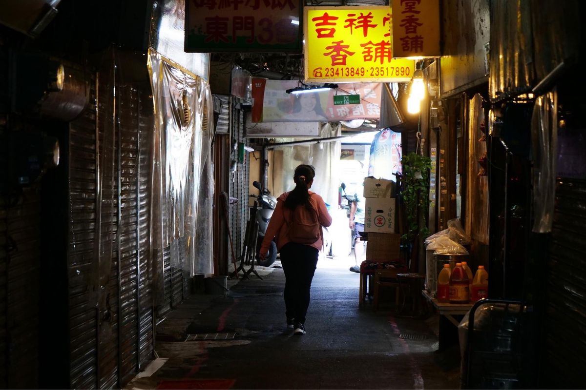 台北の市場など