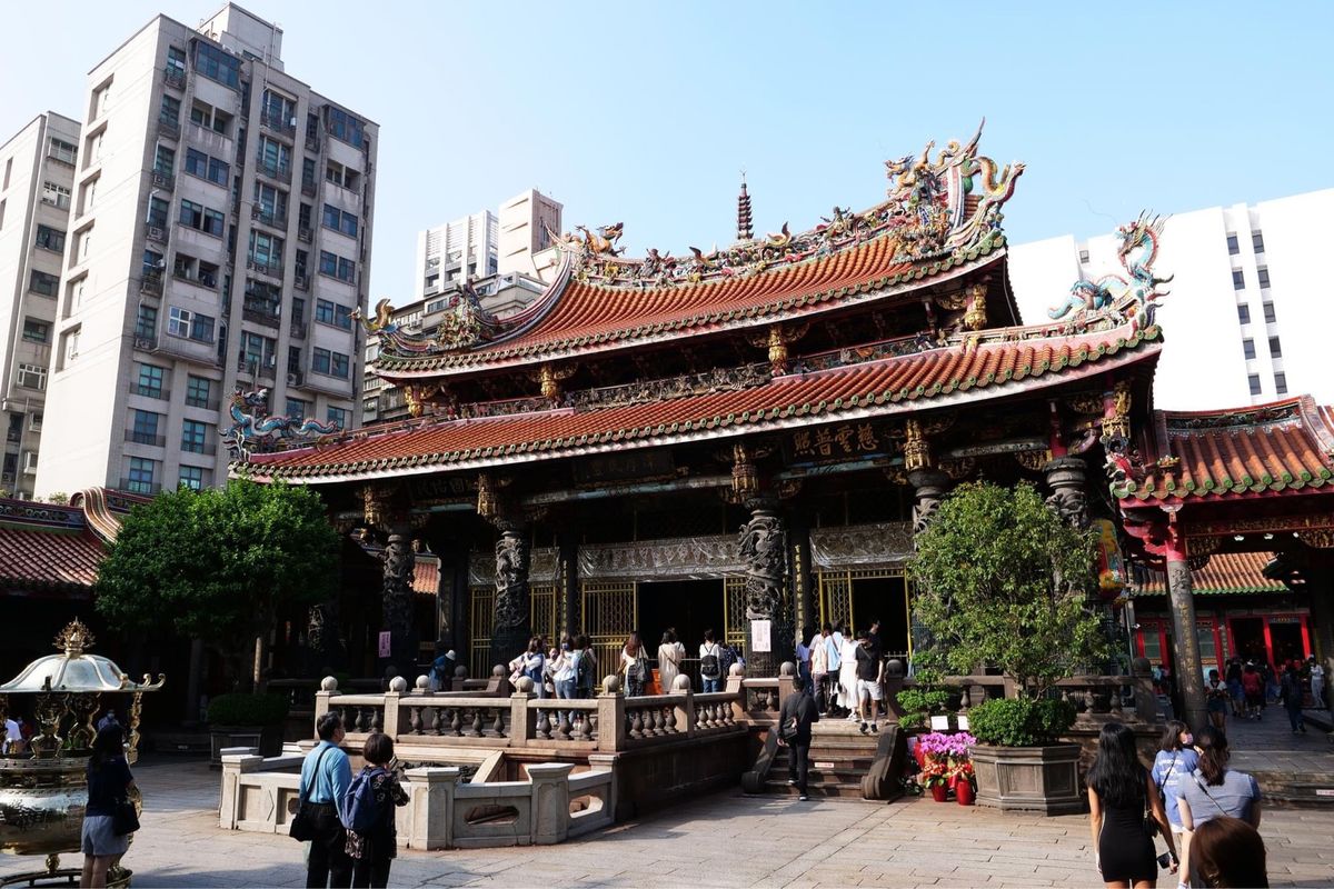 台北の龍山寺
